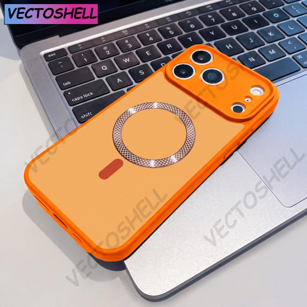 For iPhone17 ProMax Matte Magnetic Phone Case Fashionable ins-Style Cover For iPhone 17 16 15 14 Plus 13 12 11 Pro Max Cases
