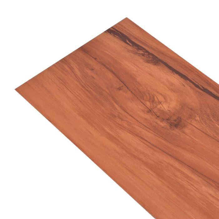 VidaXL Dalles de plancher PVC autoadhésif 5,02 m² 2 mm Orme naturel 245174