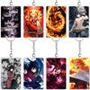Anime Cartoon Kamado Tanjiro Kamado Nezuko Agatsuma Zenitsu Figure Characters Double-sided Printing Acrylic Keychain Pendant Toy