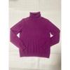 Used UNIQLO Cashmere Turtleneck Sweater - Purple