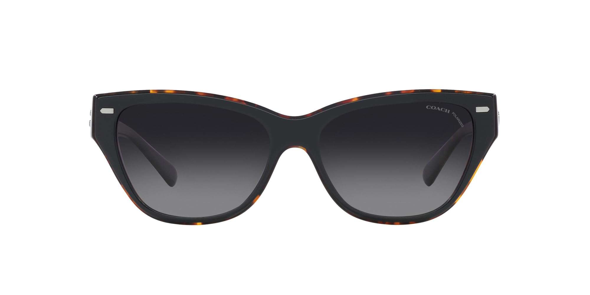 

Sunglasses HC8370F CH660 TORTOISE GRADIENT POLAR Lens 56 [Coach] BLACK/DARK Frame/GREY