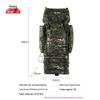 110L Large Capacity Tactical Backpack with U-Frame