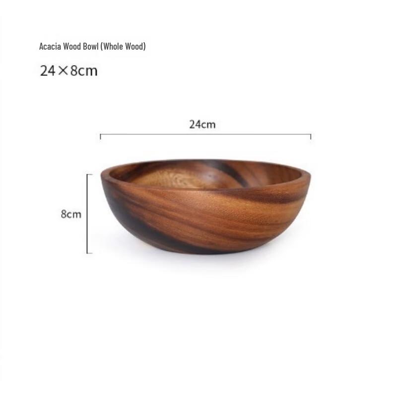 

Деревянная миска ZISIZ с ложками для перемешивания