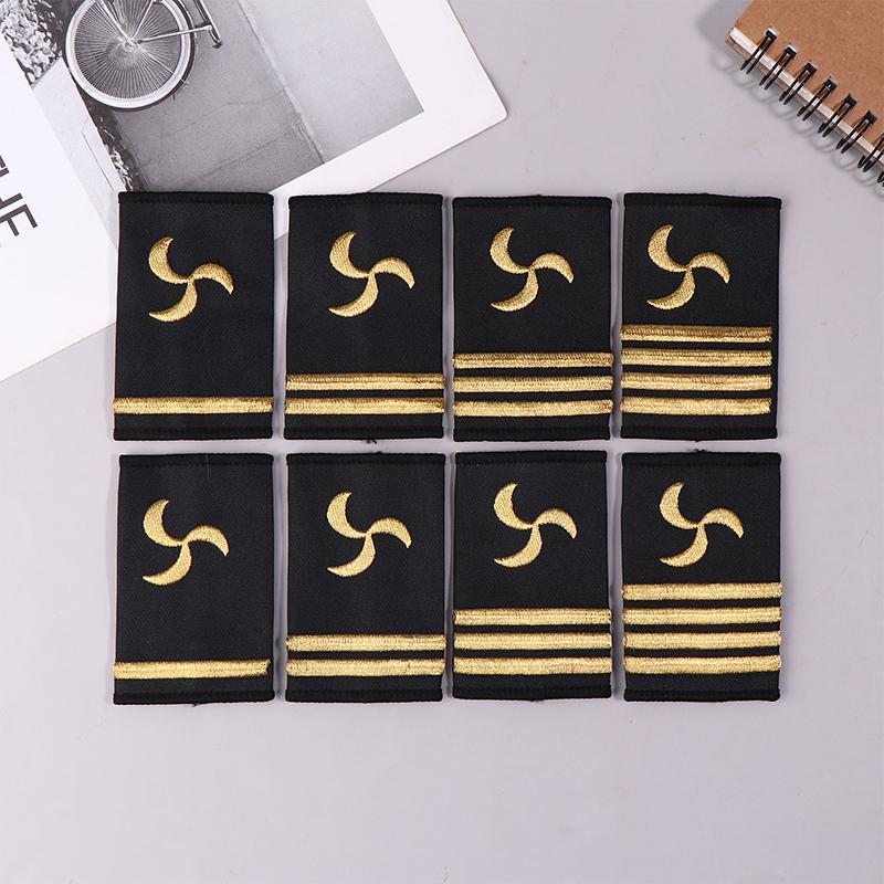 1 pár Ozdoba na oblečení Epolety Nárameníky Námořník Řemeslné Ramenní nášivky DIY Oblečení Dekor Doplňky