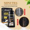 Black Instant Hair Color Shampoo for Gray Hair Hair Dye Shampoo Gray Coverage Coconut Coloring In Minutes for Women Men  Burgundy