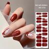 Nail Polish Stickers Without Baking, Nail Polish Glue, Nail Stickers for Manicure