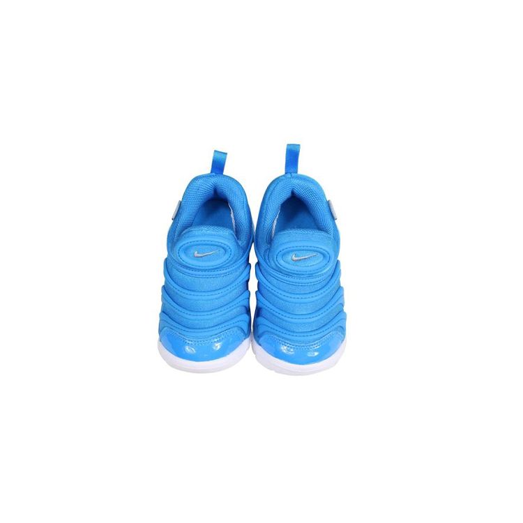 Nike Dynamo Free Slip Resistant Durable Breathable Shock Absorbing Low Top Walking Shoes Baby Shoes Blue 343938-427
