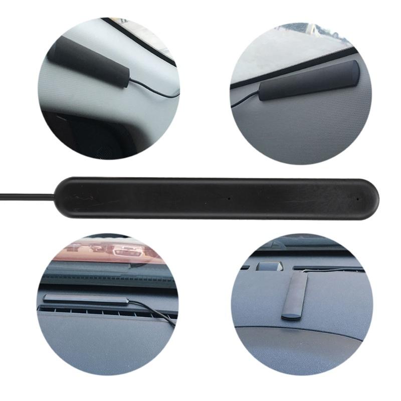 Fm DAb DAb Цифрова радіоантена 5M SMA 20db 5v 15mA Адгезивна кріпильна інсталяційна антена