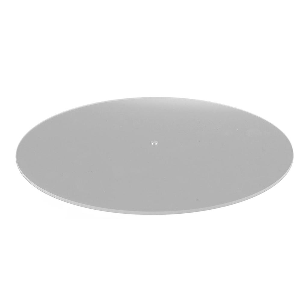Turntable Mat Acrylic Anti Static Noise Reduction Turntable Slipmat for 12inch Record Player