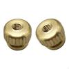 2Pcs French Brass Instrument Knurled Cap Screw Tightening Fixing Screws Noise Reduction Precision