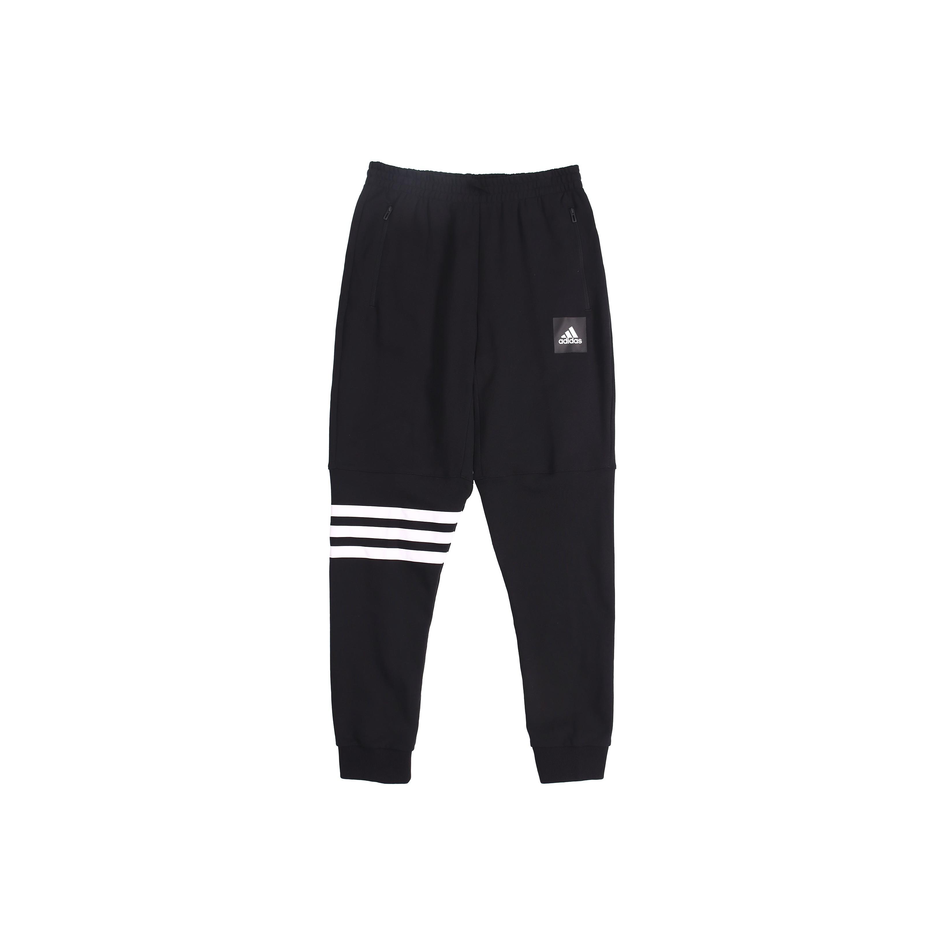 

Adidas Knit Loose Comfortable Sports Pants Men Black DU1130 XS