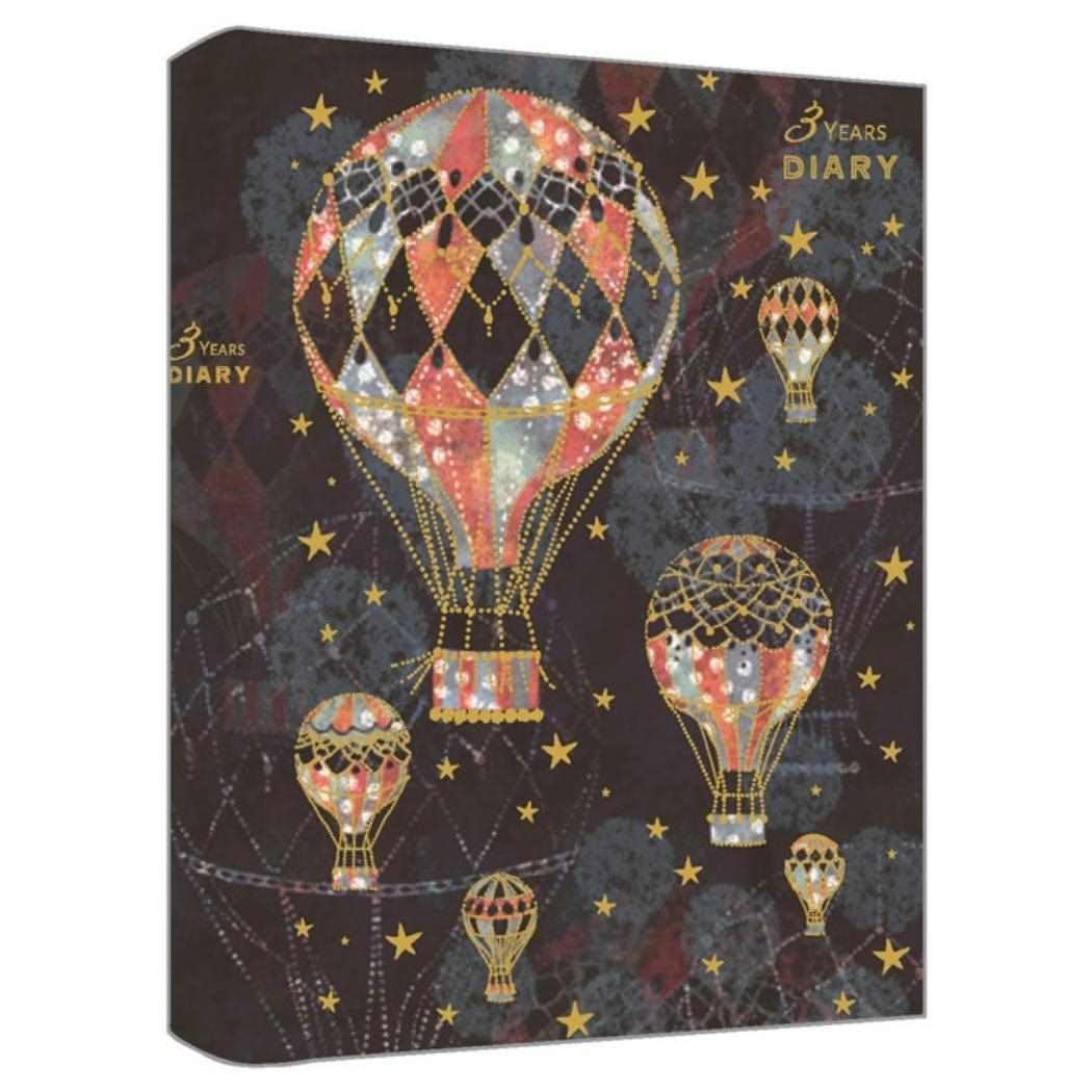 Дневник с прищепкой от Tomoko Balloon DI16470 Hayashi, 3-летний дневник, B6, Дизайн,