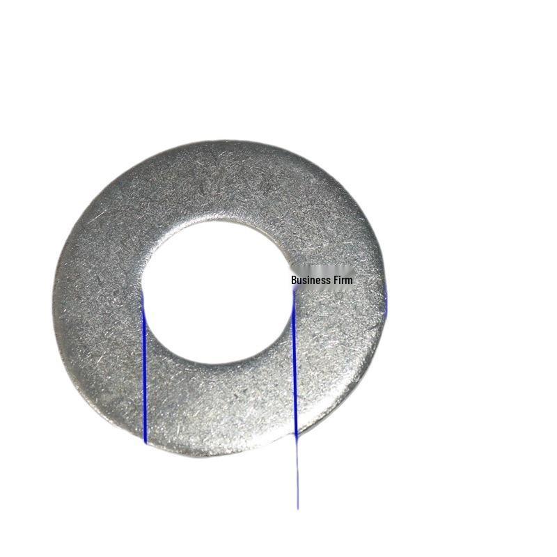 Thickened Galvanized Flat Washer: Sizes M3-M20