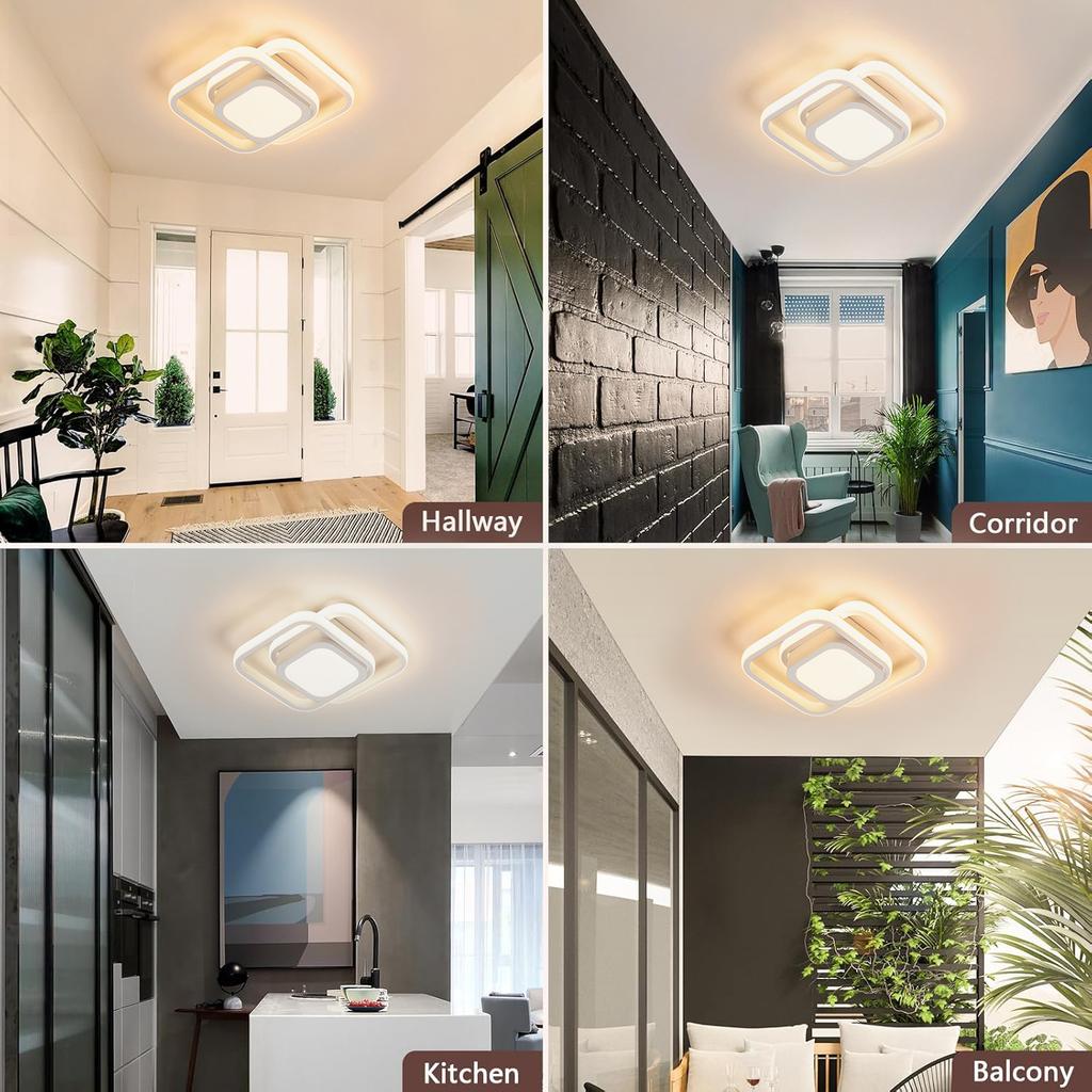 Luminária de Teto LED para Casa Estilo Moderno Luminária de Teto Luz de Quarto Instalação na Superfície Luminária de Sala de Jantar AC 85V-265V