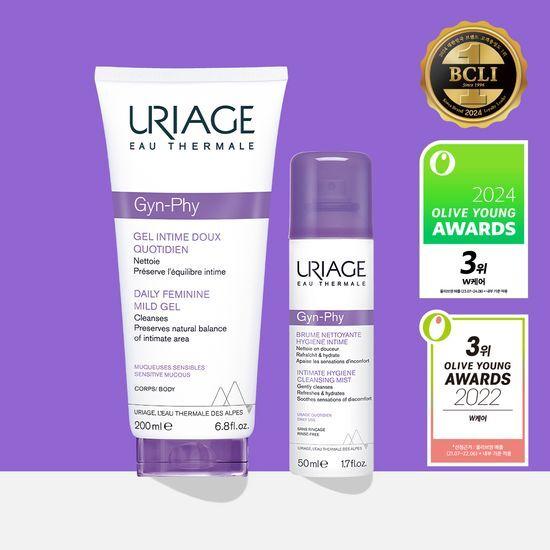

Uriage Dermal Mild Gel 200ml + Dermal Mist 50ml Promotion