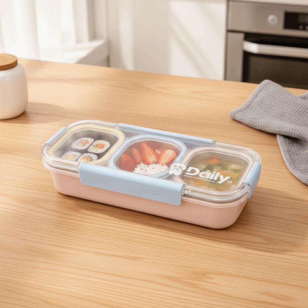Portable Insulation Lunch Box Microwaveable Thermal Insulation Lunch Box School Students