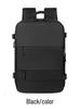 Large Capacity Solid Color Women's Travel Backpack