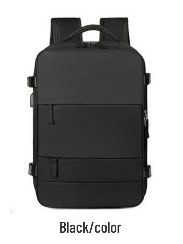 Large Capacity Solid Color Women's Travel Backpack
