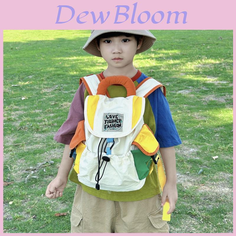 Outdoor Vrijetijdsrugzak met Letterpatroon voor Ouders en Kinderen Met Ergonomische Schouderbanden Voor Kinderen