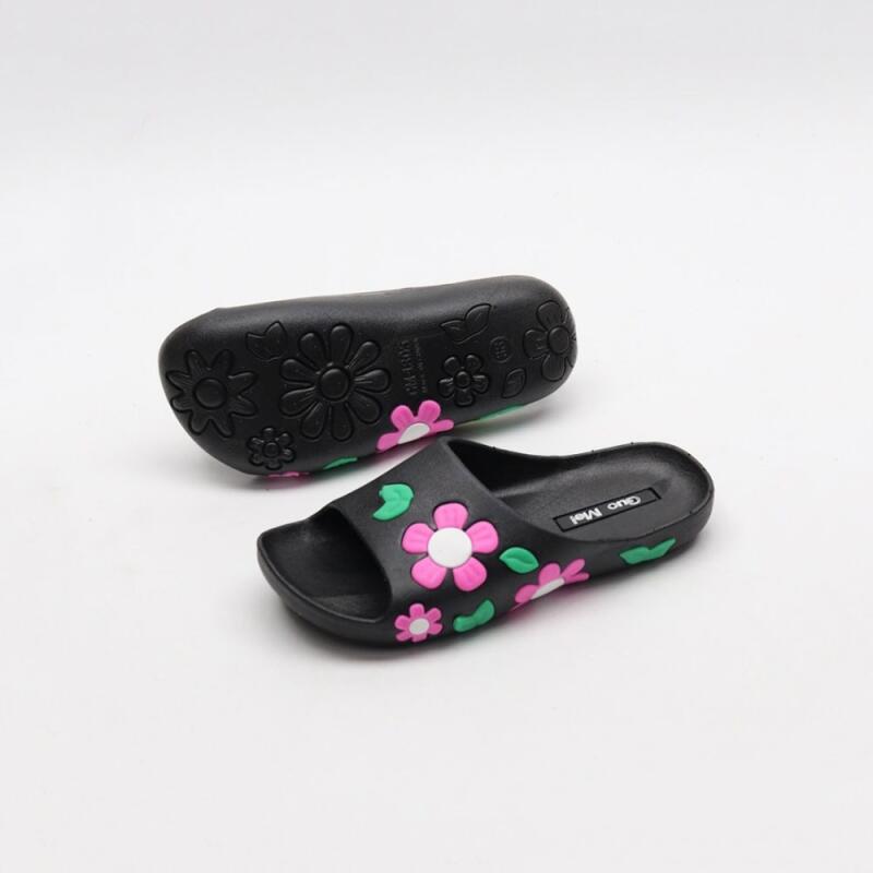 Basic Flower Pretty Indoor Slippers pink