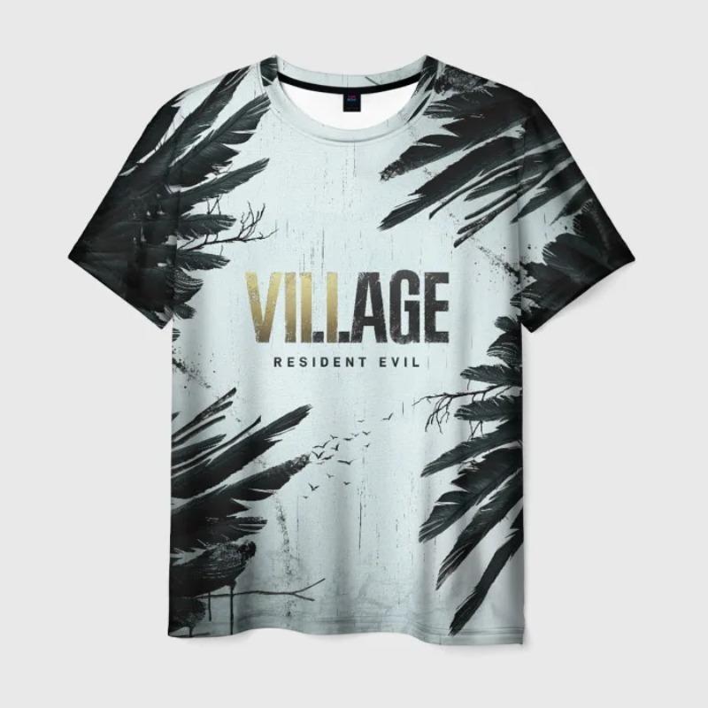 Men S Summer 3D Digital Print T-Shirt - with Graphic, Breathable Fabric, Lightweight & Comfortable S