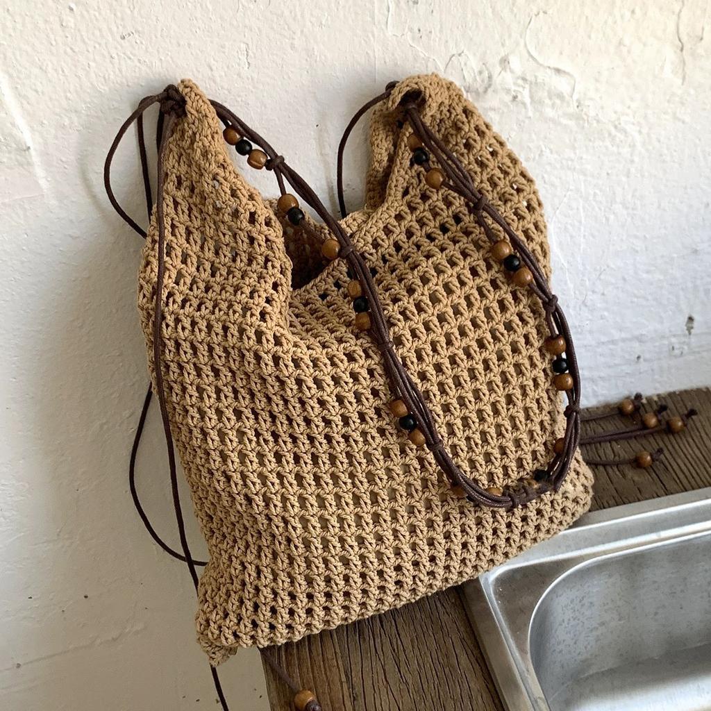 Casual Versatile Oblique Span Straw Weaving Spring and Summer New Shoulder Bag Simple Oblique Span Bag Retro