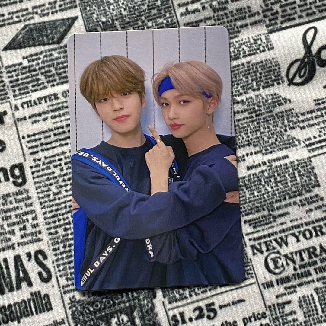 

[USED] StrayKids Felix Seungmin Unit Mini Penguin Trading Cards (Double Sided)