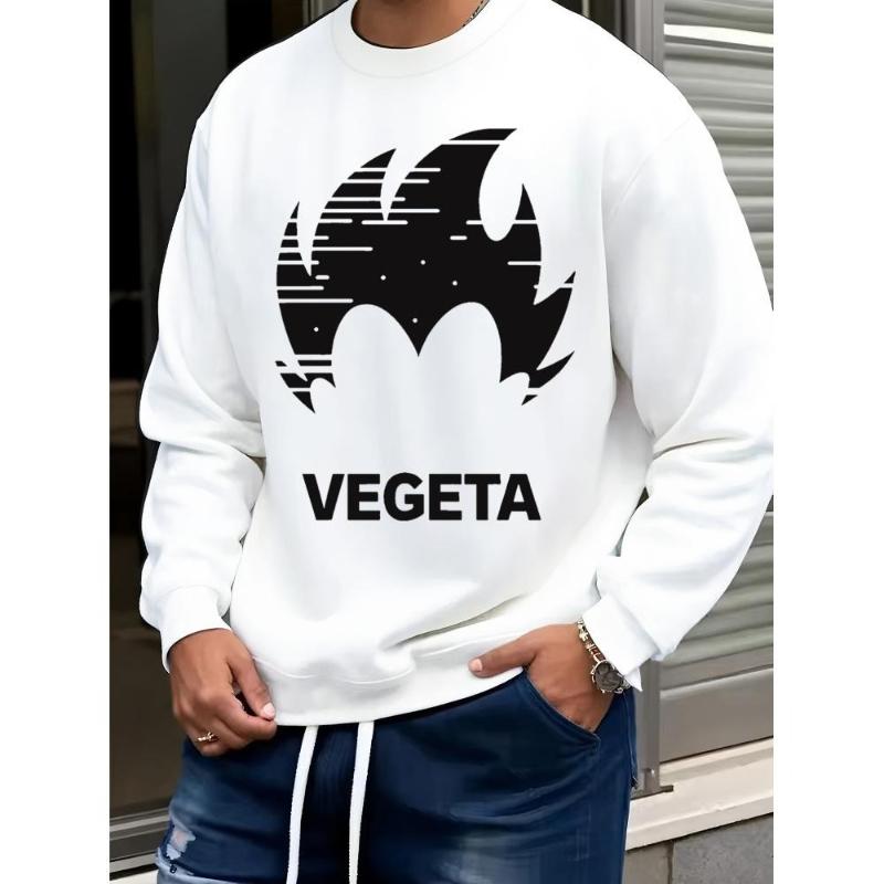 

Dragon Ball Men s Fleece Lined Crew Neck Sweatshirt, Soft Touch Fabric, Warm Winter Family Gatherings S