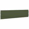 Lawn Edging 20 Pcs Olive Green 25 X 103 Cm Cold Rolled Steel