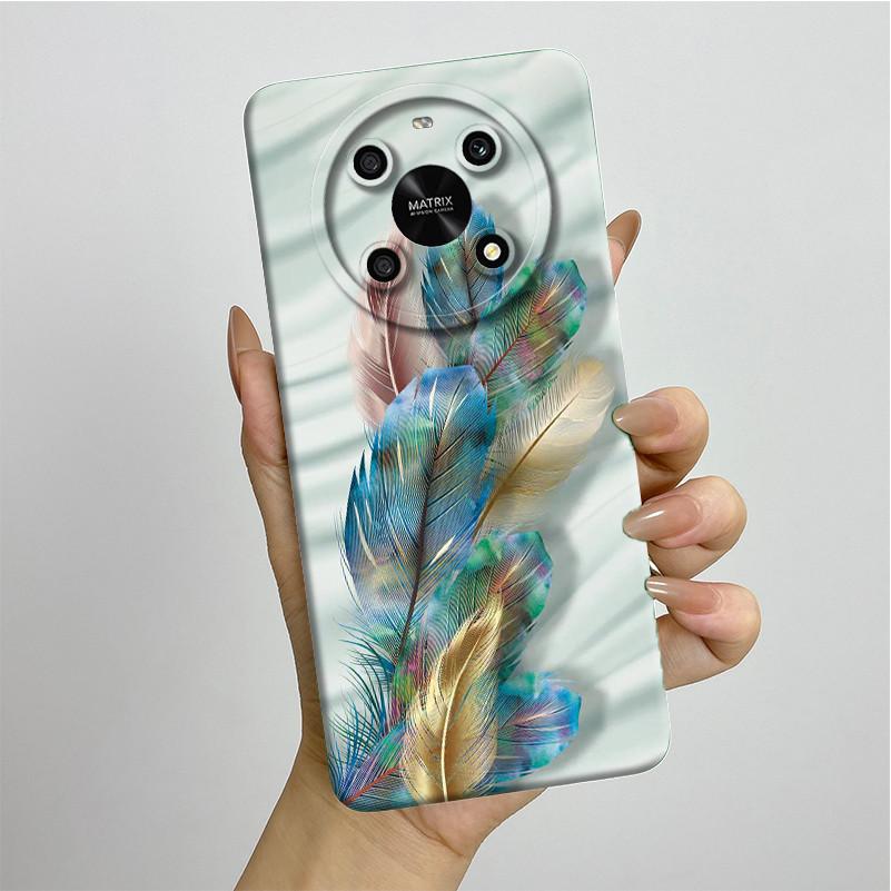 For Honor X9 4G 5G / Magic 4 Lite 4G 5G Phone Case ANY-NX1 LX1 LX2 LX3 Soft Silicone Sweet Painted Cover Cute Printed Casing