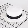 New Women's Hat Ribbon Straw Sun Hat Breathable Large Brim Beach Summer Boater Beach Ribbon Round Flat Top Hat For Women