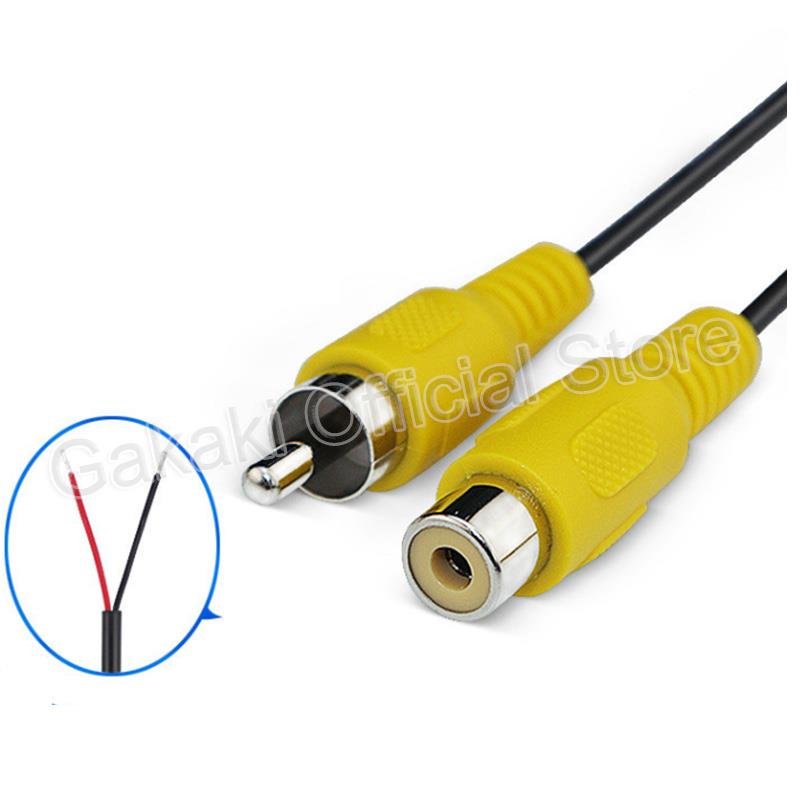 M/M M/F RCA Connector Audio Cables Video Cable Extension Wire Cord Male Female PlugGood Product