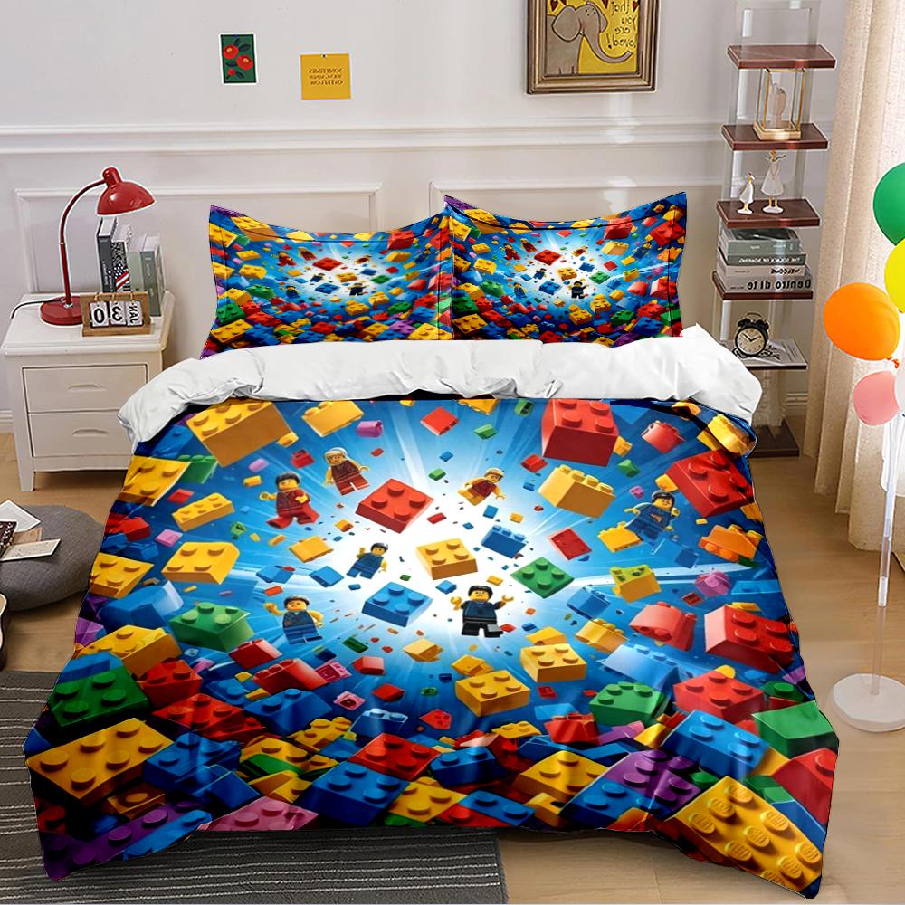 Soccer Star Bedding Set  Bedding Duvet Cover Set Duvet Cover Pillowcases Home Decor (1 * Duvet Cover 2 * Pillowcases, without duvet insert) 135x200cm