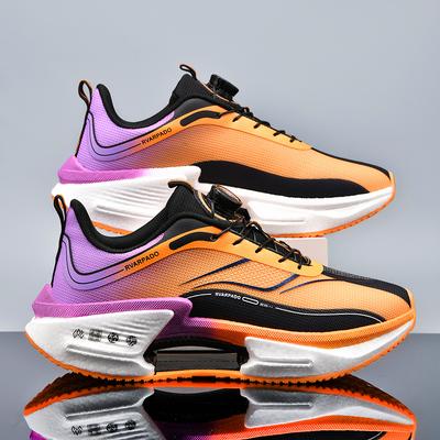 Hochwertige Leichte Lauf-Herren-Sneaker Lässige Sport-Walking-Schuhe Herren Basketabll Atmungsaktive Drehknopfschuhe Damen