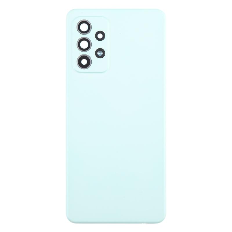 Cache arrière de batterie pour Samsung Galaxy A52 5G / A52 4G avec cache objectif photo Remplacement du boîtier arrière du téléphone