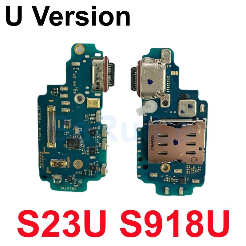 USB Charging Port For Samsung S21 S22 Ultra S23 S24 S25 Plus G998U S901U S908U S928U Charger USB Dock Connector Board Flex Cable
