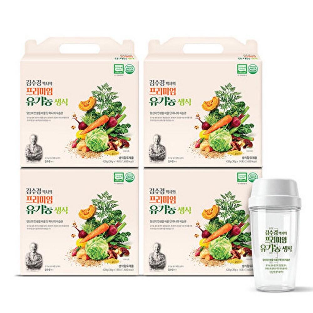 Rosina Dr. Kim Soo-kyung's Premium Organic Raw Food 4 Boxes Shaking Cup 1 pcs, 420g Ingredients: may be subject to change at | 1 pcs 420g
