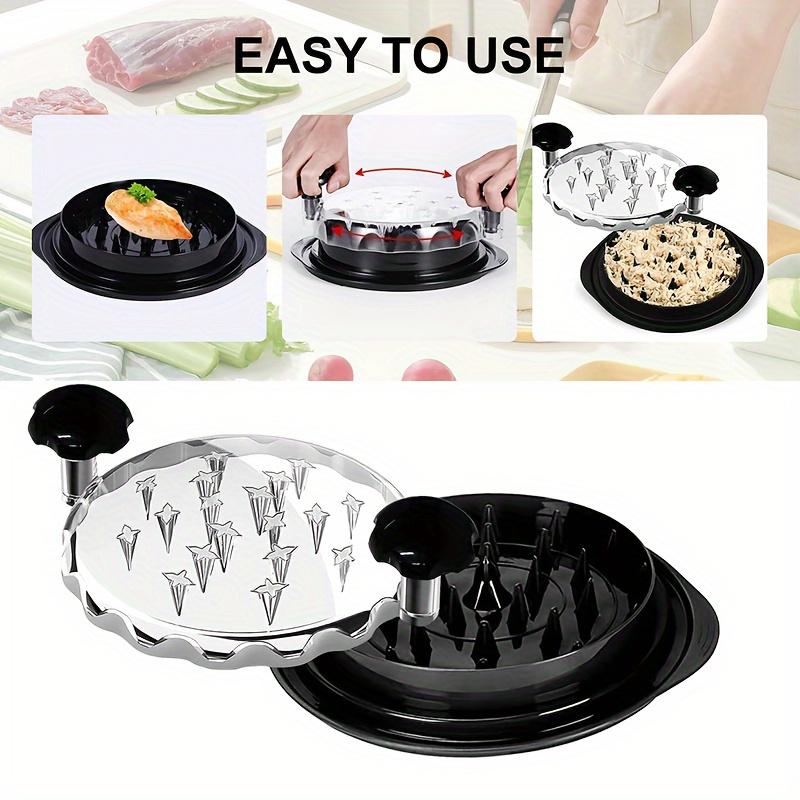 Chicken Shredder Large Chicken Breast Shredder Tool Twist Meat Breast Shredding Separation Mincing Grinder Machine With Lid