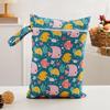 Ocean Style Sea Turtle Print Waterproof Travel Bag: Multi-functional Storage for Clothes, Diapers, and Swimming Essentials