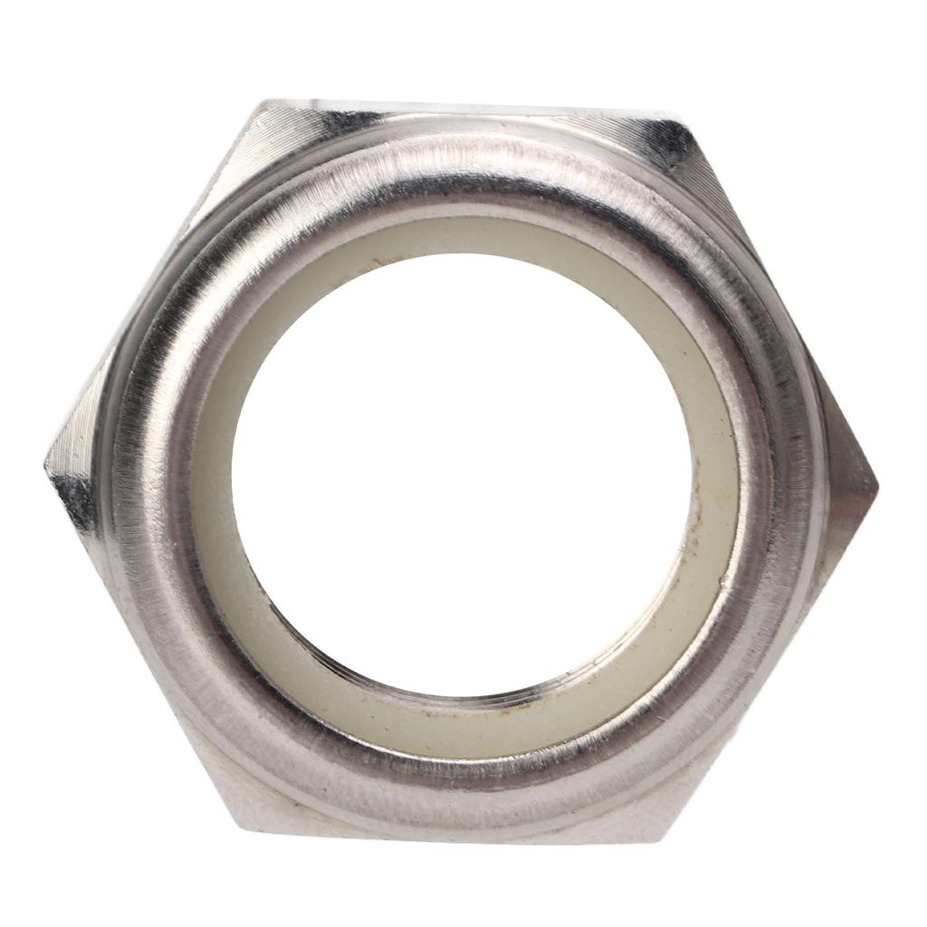 2pcs Stainless Steel Self Locking Nut 90185?22043 Replacement for Outboard Motor Engine