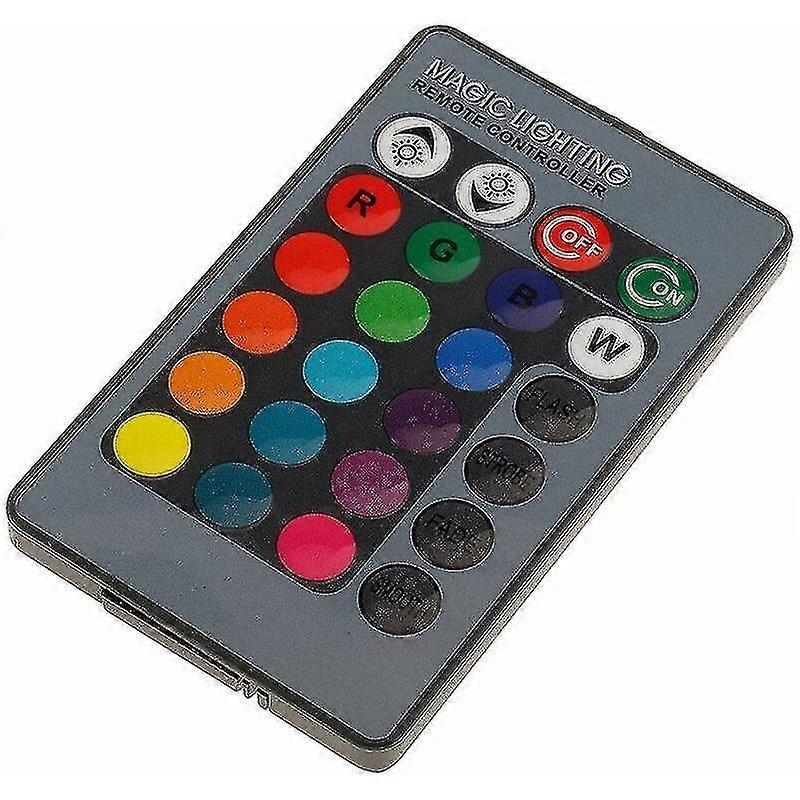 Pack Of 2 H8/h11 Rgb Fog Light Bulbs Multicolor Rgb Led Fog Lights Driving Bulbs Remote Control H8/h11 Replacement Lamp