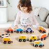 Toddler Magnetic Toys for 3-6Y  Wooden Dinosaurs Train Set Montessori Educational Toys 11PCS Trains with Numbers for Kids Gifts