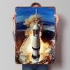 Saturn V Rocket Launch 1 Poster Nasa Space Tinplate Sign Wall Art Mural Customized Metal Signs for Home Room Wall Art Retro