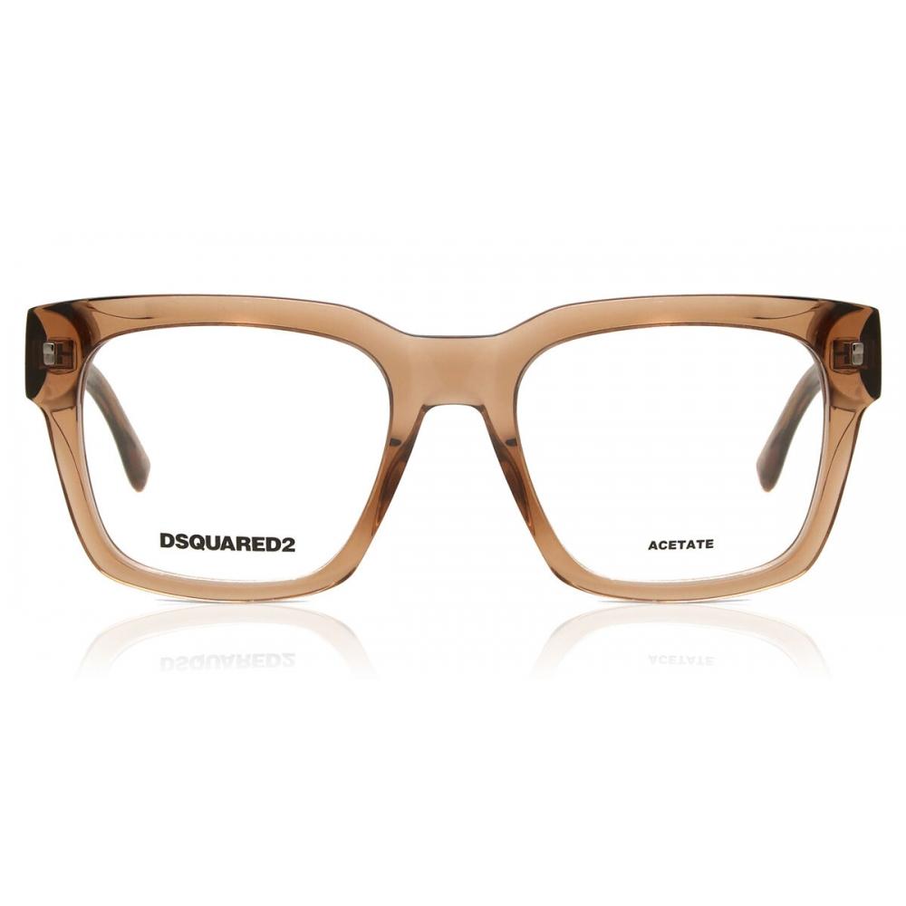 

DsquareD2 D2 0066 09q Men Eyeglasses Transparent Brown/54