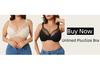 Plus Size European Floral Lace Full Coverage Underwire Bra for Women