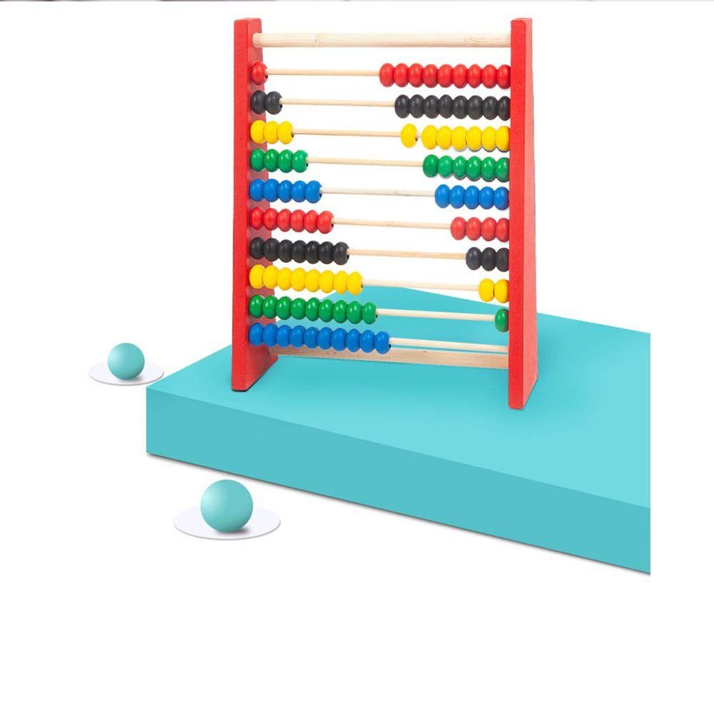 Wooden Abacus for Kids Colorful Beads Intelligence Development Children's Educational Toys Montessori Toy Mini Children Toys