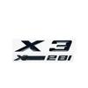 3D ABS Letter Badges for Trunk Emblem Suitable for BMW X3 Models E83 F25 G01 As Well As XDrive 20i 28i 30i 35i 20d 30d SDrive20i Pf2