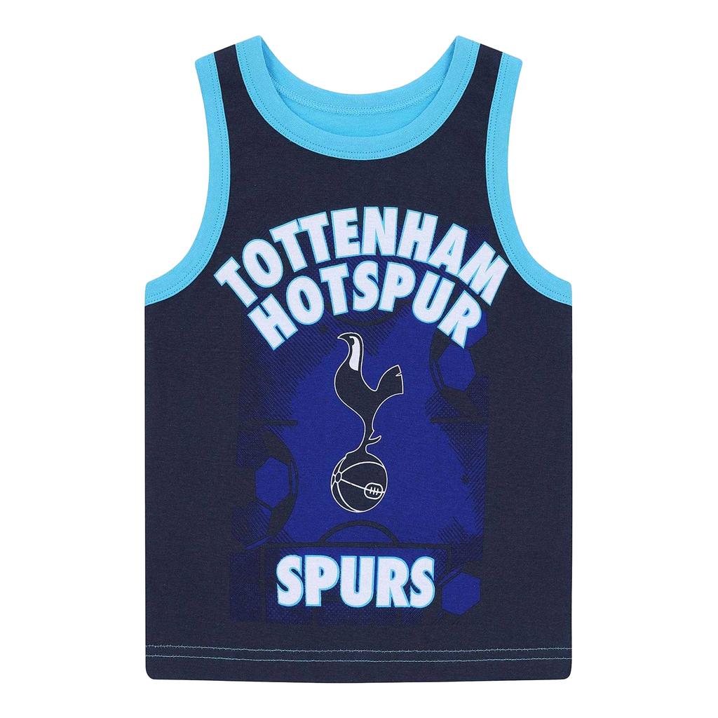 Tottenham Hotspur FC Boys Crest Top & Shorts Set