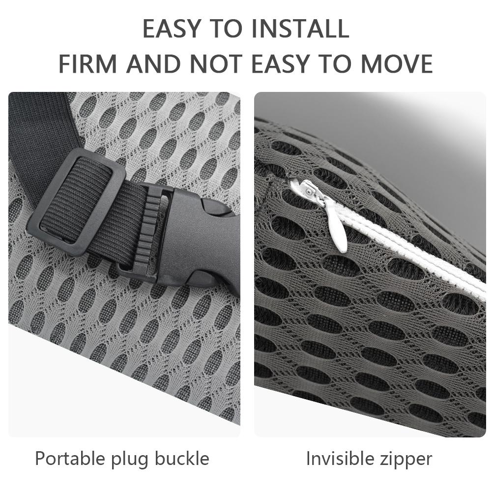 Auto Kopfstütze Kissen Unterstützung Reise Universal Weiches Nackenkissen Kissen Memory Foam Auto Lendenwirbelsäule Rückenstütze Auto Kopfstütze