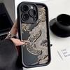 Luxury Fashion East Dragon Phone Case For OnePlus 12 12R 11 11R 10R 8T Nord CE Ace 2 3 4 Lite 4G 5G Soft Silicone TPU Back Cover
